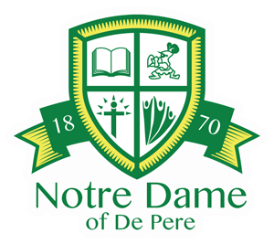 Notre Dame of De Pere Logo