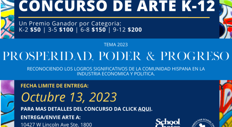 2023 Art Contest ad - Spanish